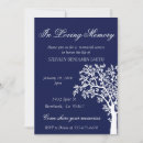 Search for tree memorial service invitations Funeral