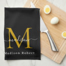 Search for black and gold tea towels Initial