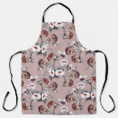 Search for hand drawn flowers aprons Background