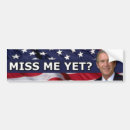 Search for miss me yet bumper stickers george bush