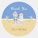 Search for cute animal wedding stickers Watercolor