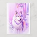 Search for watercolor wolf postcards Wild