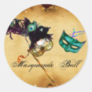 Search for blue masquerade party stickers Carnival