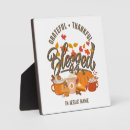 Search for fall pumpkin plaques Blessed