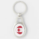 Search for heart shaped flag key rings National