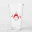 Search for fire beer glasses Red