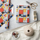 Search for piet wrapping paper Mondrian