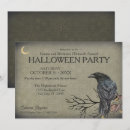 Search for crow halloween invitations Adult halloween party