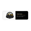 Search for repair return address labels Construction