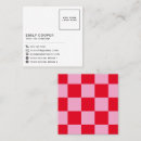 Search for checkerboard business cards Professional