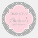 Search for grey baby shower stickers White