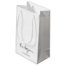 Search for bride and groom gift bags Sage green