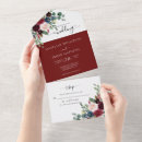 Search for navy blue red wedding invitations Modern