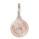 Search for luxury pet tags Rose gold