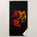 Search for dragon beach towels Red