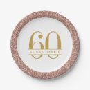 Search for 60th birthday plates Pink