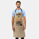 Search for bbq flames aprons Dad
