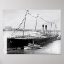 Search for liners posters White star line