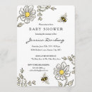 Search for bumble bee shower invitations Floral