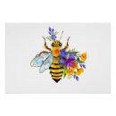 Search for flowering plants posters Bee