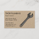 Search for plumber business cards Minimalist