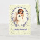 Search for vintage praying cards Easter greetings