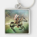 Search for native american key rings Horse