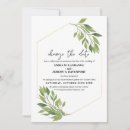 Search for change date the wedding save the dates Greenery