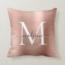 Search for pink monogram cushions Script