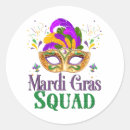 Search for mardi gras round stickers Festival