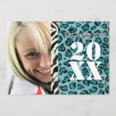 Search for zebra print party invitations Aqua