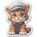 Search for cats wearing hats stickers For kids