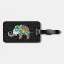 Search for elephant luggage tags Vintage