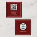 Search for maroon business cards Modern