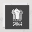 Search for voices cards Protest