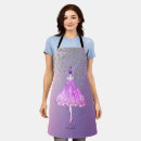 Search for bling aprons Silver