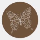 Search for brown butterfly stickers Pretty