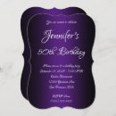 Search for black and purple invitations Elegant