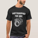 Search for funny photographer tshirts Career