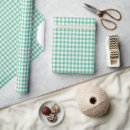 Search for mint green wrapping paper Check