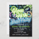Search for glow skate party invitations Neon