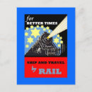 Search for vintage railroad postcards Trains