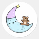 Search for sleepy moon stickers Cute