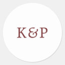 Search for burgundy monogram stickers Modern