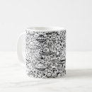 Search for alien mugs Illustration