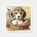 Search for beagle napkins Retro