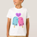 Search for ice cream kids tshirts Popsicle