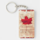 Search for national symbols key rings Canada