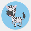 Search for zebra cartoon stickers Safari