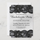 Search for satin invitations Black